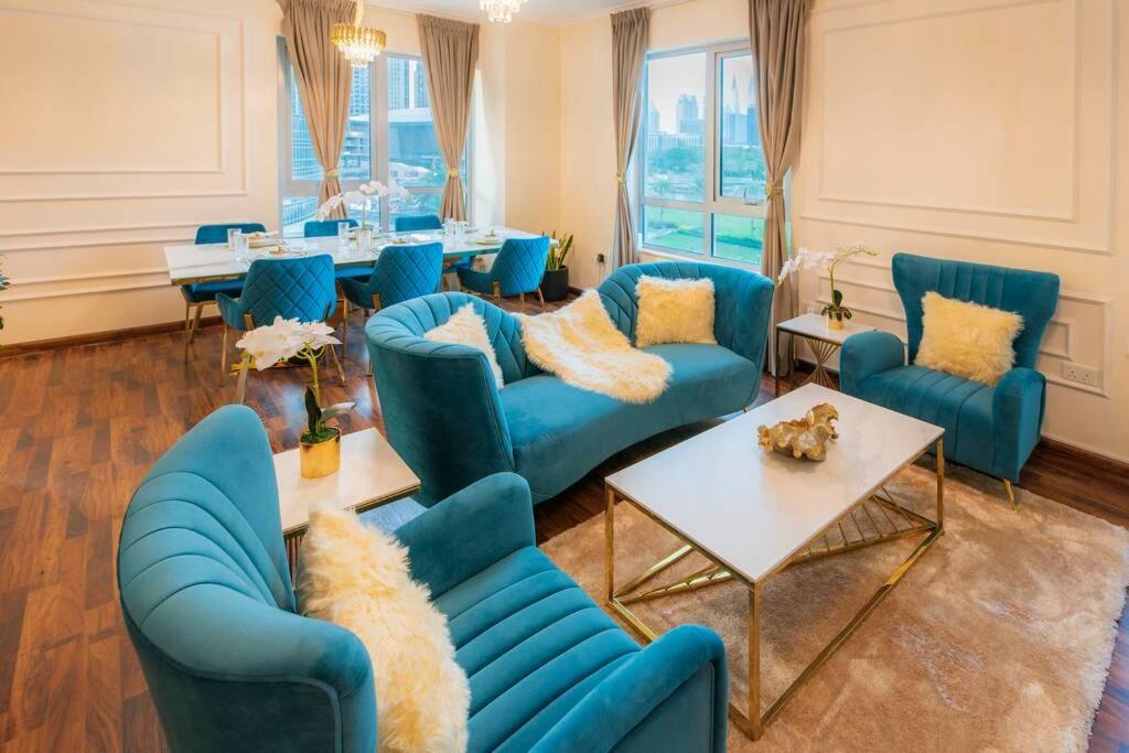 First Class 2Br With Full Burj Khalifa And Fountain View Dubai Dış mekan fotoğraf