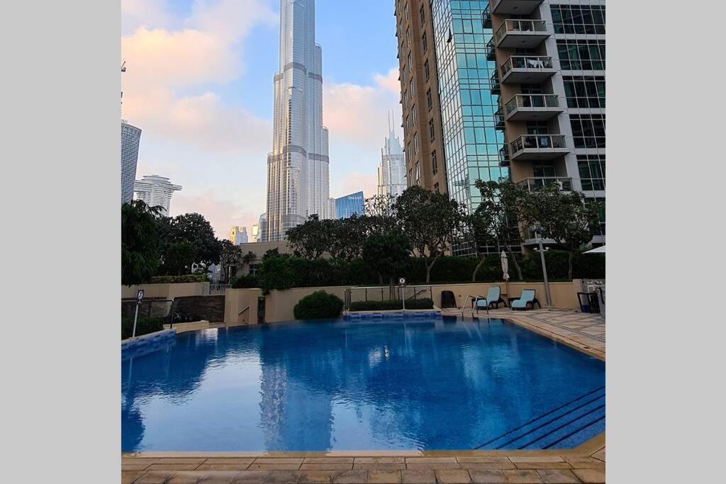 First Class 2Br With Full Burj Khalifa And Fountain View Dubai Dış mekan fotoğraf